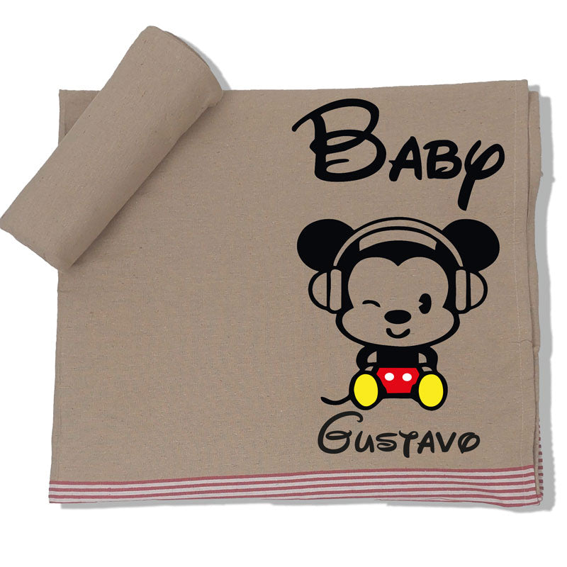 Toalha de Praia Mickey Baby